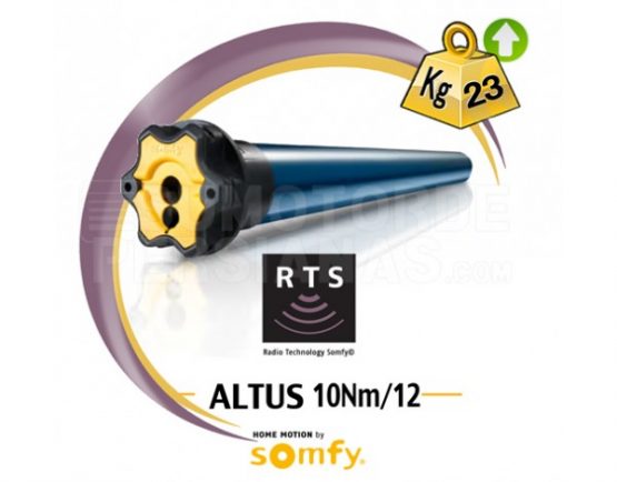 Motor Somfy RTS Altus genérico 10Nm