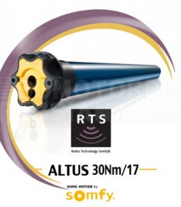 Motor Somfy RTS Altus genérico 30Nm
