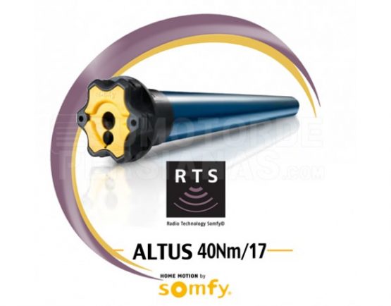Motor Somfy RTS Altus genérico 40Nm